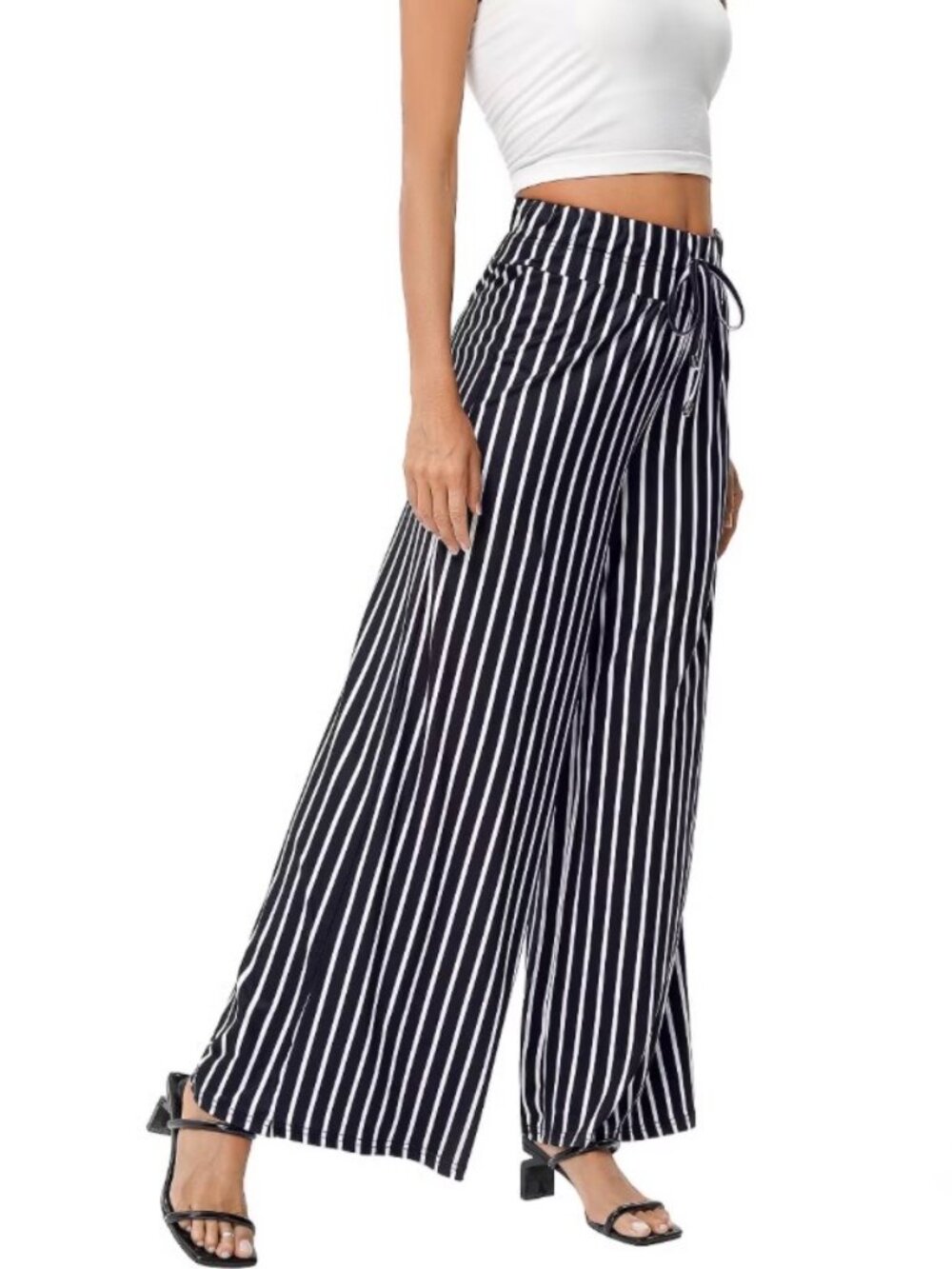 PRETTY GARDEN WOMEN'S PALAZZO PANTS